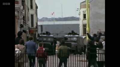 [CROWD JEERS] - Once Upon a Time in Northern Ireland