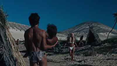 CROWD:
Krasta, krasta. Krasta, krasta. - When Dinosaurs Ruled the Earth