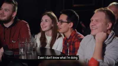 (crowd laughing and clapping) - KGB - The Sword and the Shield