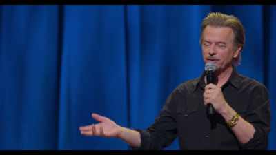 -[crowd laughing]
-[David laughing] - David Spade: Nothing Personal