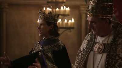 [ Crowd murmuring ] - Knightfall
