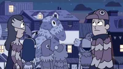 [crowd murmuring] - Hilda