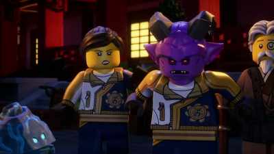 [crowd muttering] - LEGO Ninjago: Dragons Rising