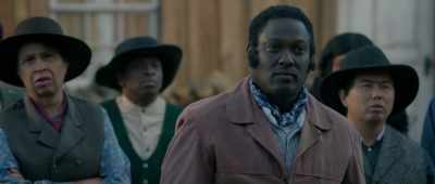 [crowd mutters] - Outlaw Johnny Black