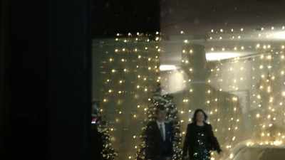 (crowd noise and musicin the background) - One Winter Proposal