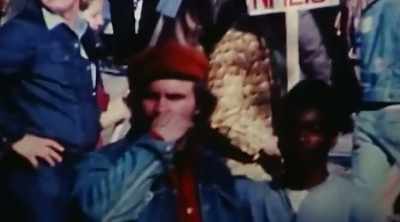 [crowd protesting] - Mighty Ira