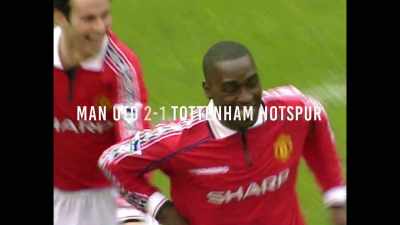 [crowd roaring]
Cole! Within three minutes... - Fever Pitch: The Rise of the Premier League