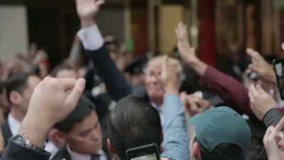 [crowd shouting] - Trumped: Inside the Greatest Political Upset of All Time