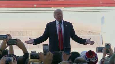 [crowd shouting] - The Accidental President