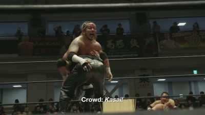(crowd shrieking) - The Wrestlers