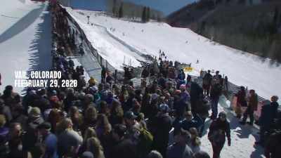 [crowd talking, cheering] - Dear Rider: The Jake Burton Story