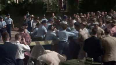 [CROWD YELLING] - America in Color