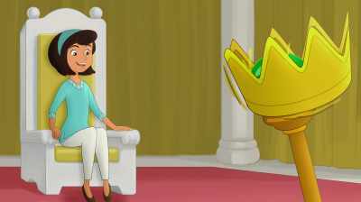 [crown clattering] - Curious George: Royal Monkey