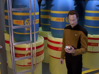 Crusher to sickbay. A plasma-infusion
unit to deck nine, section 1 9. - Star Trek: The Next Generation