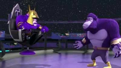 Crusher, you're the prince - Panda vs. Aliens