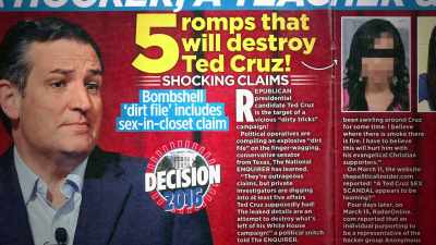 [Cruz] And I would note
that Mr. Stone is a man - Get Me Roger Stone