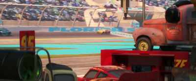 Cruz, what are you doing?
Come on, pick it up - Cars 3