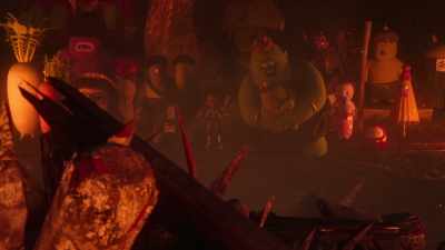 [crying] No! No! - ONI: Thunder God's Tale