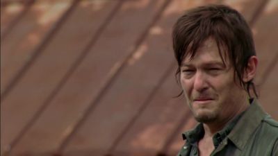 (crying ) - The Walking Dead