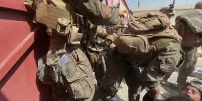 - [crying] - Escape from Kabul