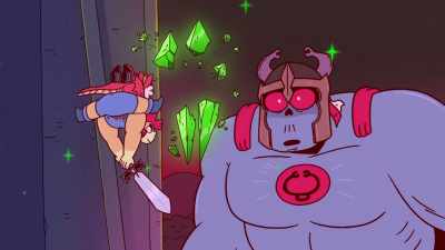 [crystal shatters] - ThunderCats Roar