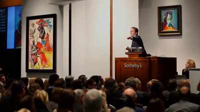 Cuando se vende algo en una subasta, - Blurred Lines: Inside the Art World