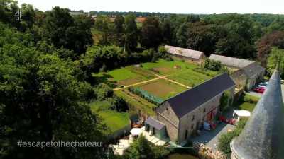 Cultivating the
Chateaus' walled garden - Escape to the Chateau: Make Do & Mend
