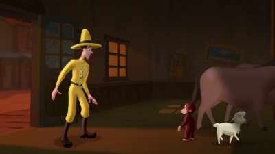(Curious George chattering) - Curious George: Go West, Go Wild