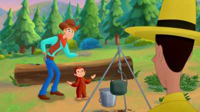 (Curious George chattering) - Curious George: Go West, Go Wild