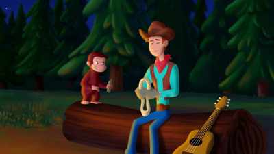 (Curious George chattering) - Curious George: Go West, Go Wild