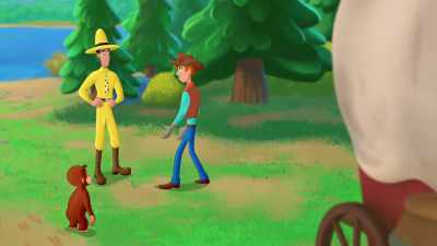 (Curious George chattering) - Curious George: Go West, Go Wild