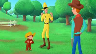 (Curious George chattering) - Curious George: Go West, Go Wild