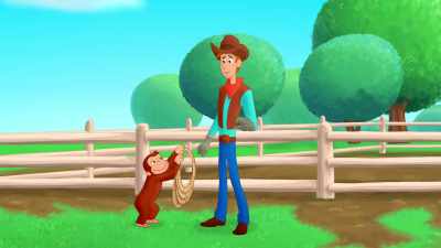 (Curious George chattering) - Curious George: Go West, Go Wild