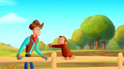 (Curious George chattering) - Curious George: Go West, Go Wild