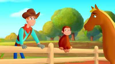 (Curious George chattering) - Curious George: Go West, Go Wild