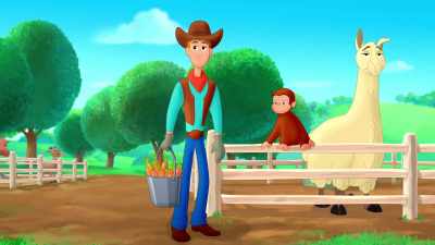 (Curious George chattering) - Curious George: Go West, Go Wild
