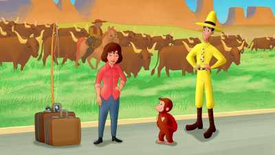 (Curious George chattering) - Curious George: Go West, Go Wild