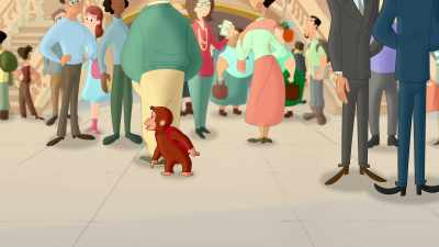 (Curious George chattering) - Curious George: Go West, Go Wild