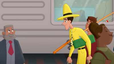 (Curious George screeching) - Curious George: Go West, Go Wild
