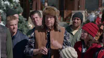 Currently it is 41
degrees Fahrenheit, - Haul Out the Holly
