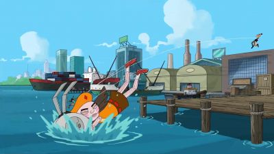 Curse you Perry the - Phineas and Ferb