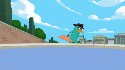 Curse you and thank you Perry the Platypus - Phineas and Ferb