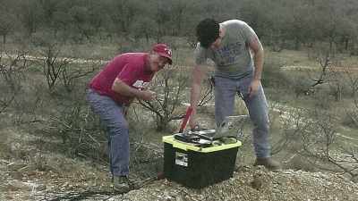 CURT: We conducted three
resistivity surveys. - Beyond Oak Island
