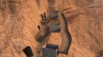 Cut deep into the rocks
are 12 mighty cisterns, - Dead Sea Scrolls: The Doomsday Prophecy