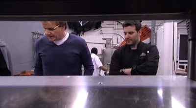 Cut off the drum and
the thigh and then - Kitchen Nightmares