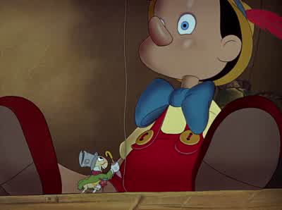 Cute little fella. - Pinocchio