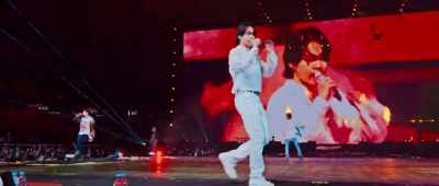 ♪ Cuz I'm just fine, just fine ♪ - BTS: Permission to Dance on Stage - LA