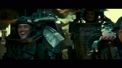 Hey watch your back out there sirNo one else will - Edge of Tomorrow