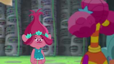 'Cuz we organize
our scrapbooks hugabetically. - Trolls: TrollsTopia