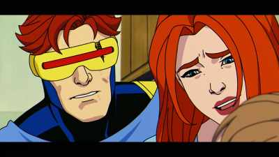 [Cyclops chuckles] - X-Men '97